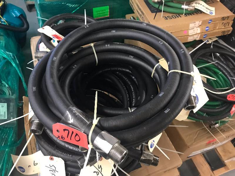 LOT OF 58 GASOLINE HOSE