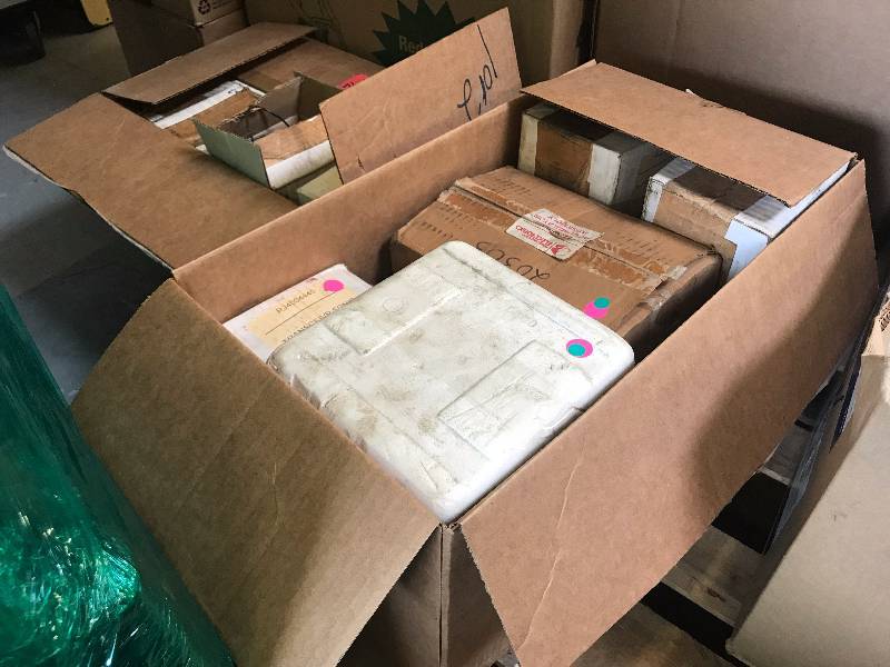 2 BOXES OF MISC. PUMP  HYDRAULIC PARTS