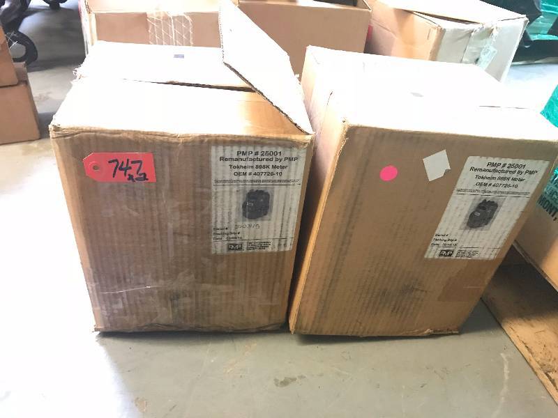 LOT OF 2 TOKHEIM METERS
