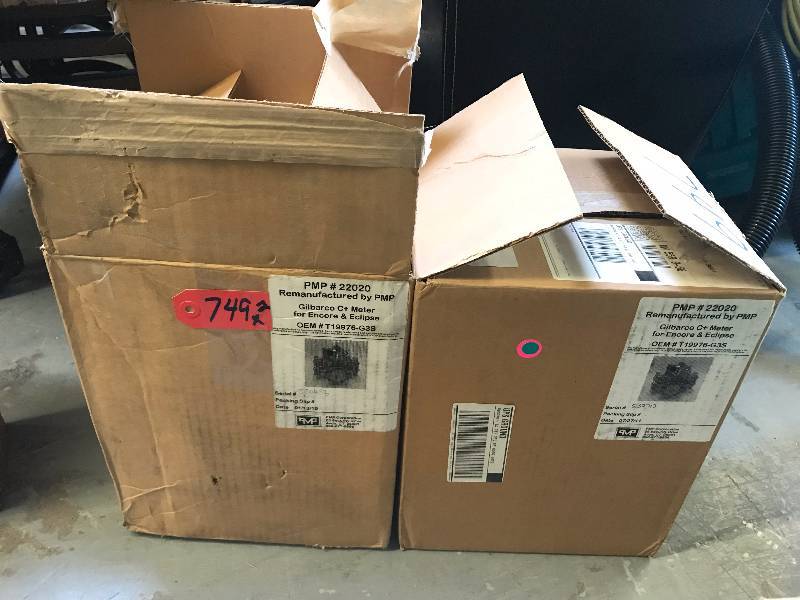 LOT OF 2 GILBARCO METERS