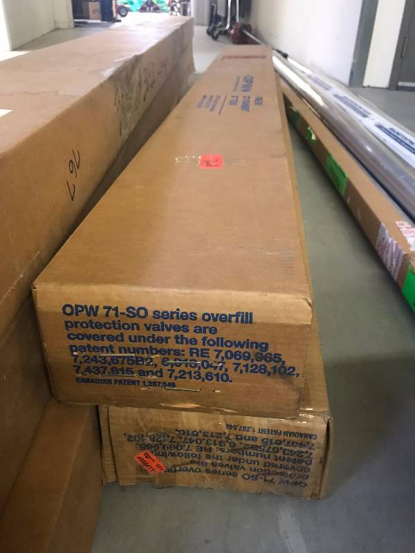 LOT OF OVERFLOW PREVENTION VALVE PARTS