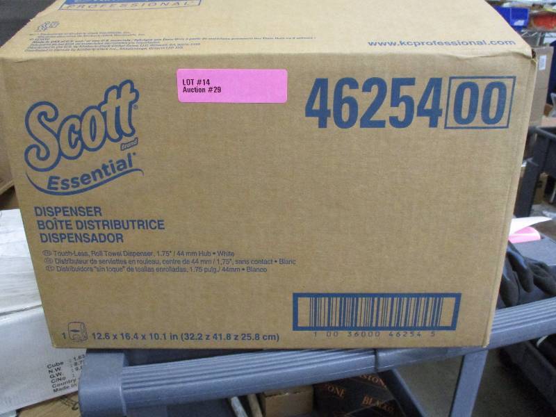 lot 14 image: Roll towel dispenser