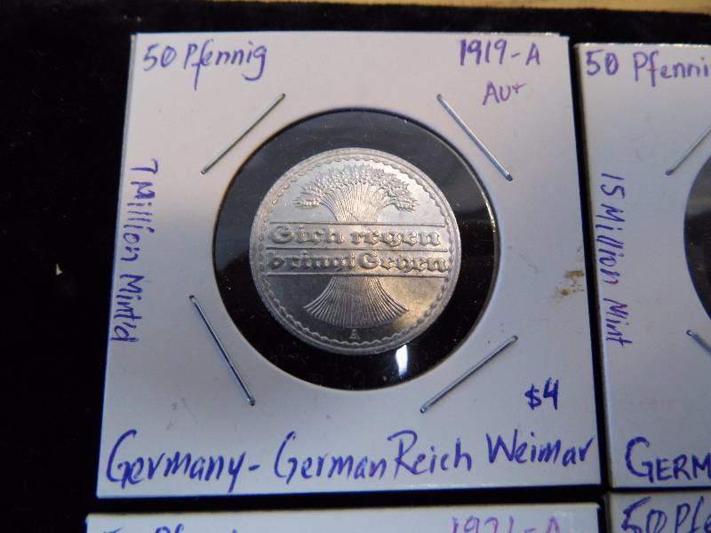 German Pfennigs