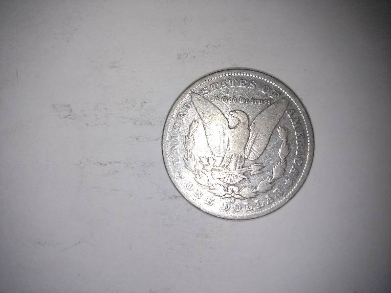 1884 D Morgan Silver Dollar...