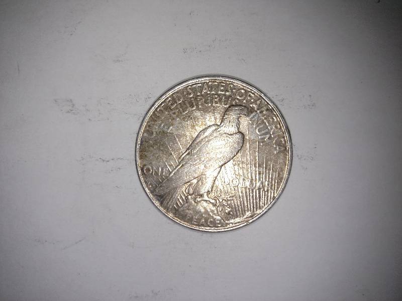1923 D Peace Silver Dollar...