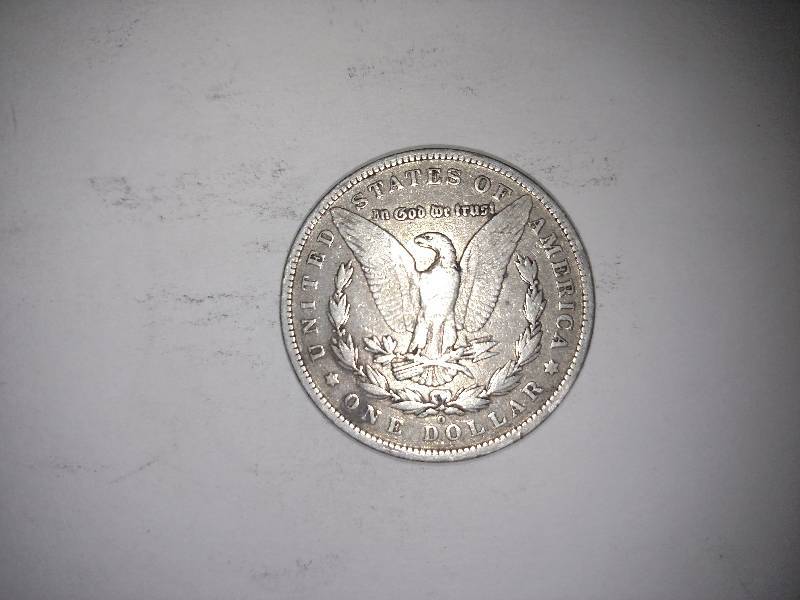 1886 O Morgan Silver Dollar...