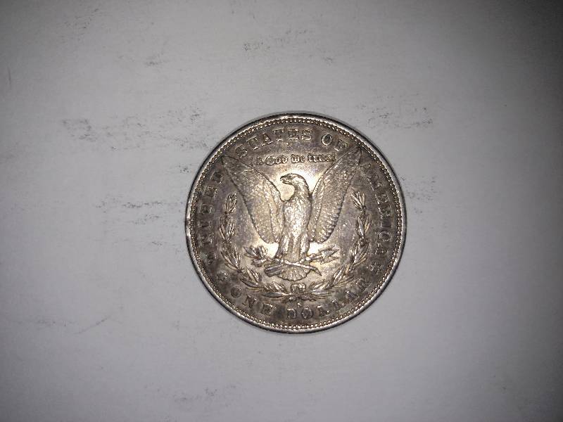 1887 S Morgan Silver Dollar...