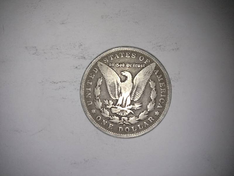 1887 O Morgan Silver Dollar...