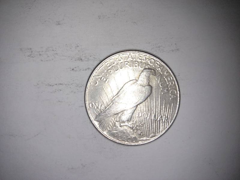 1922 P Peace Silver Dollar...