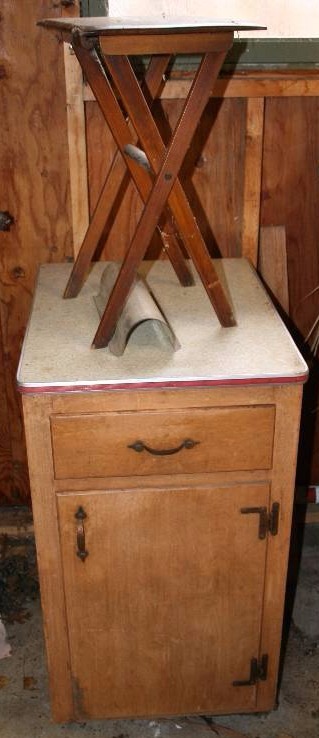 Cabinet and Tray Table