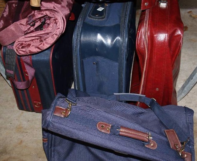 Suitcases and Garment Bags