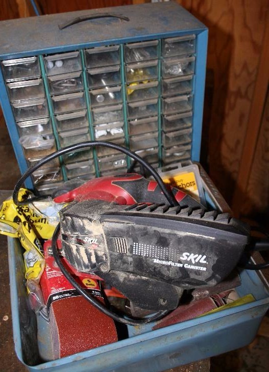 Power Sander and Hardware
