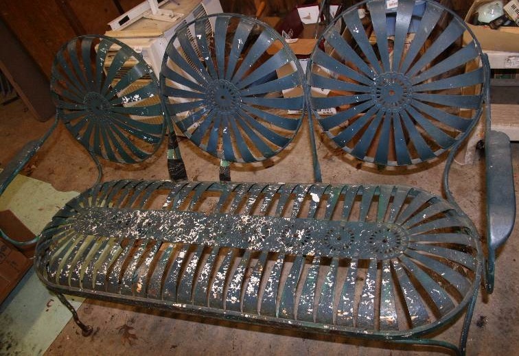 Vintage Outdoor Bench
