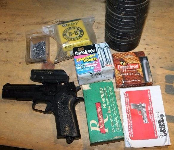 Air Pistol and Remington Ammo