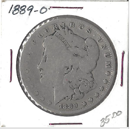 1889- O Morgan Dollar