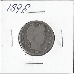 1898 Barber Quarter