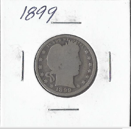 1899 Barber Quarter