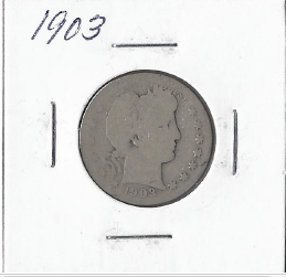 1903 Barber Quarter