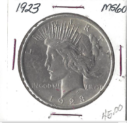 1923 Peace Dollar - MS