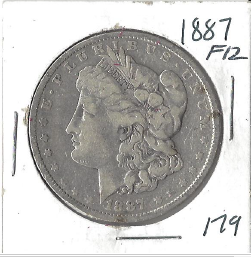 1887 Morgan Silver Dollar