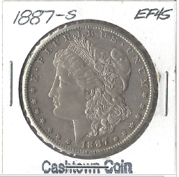 1887-S Morgan Silver Dollar - High Grade