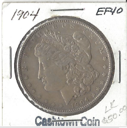 1904 Morgan Silver Dollar - High Grade