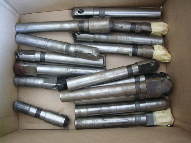 lot 55 image: Devlieg Microbore Boring Rods-Heads-Inserts