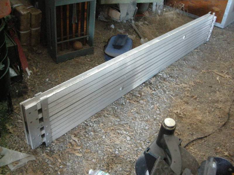 lot 85 image: Werner Aluminum Extension Plank