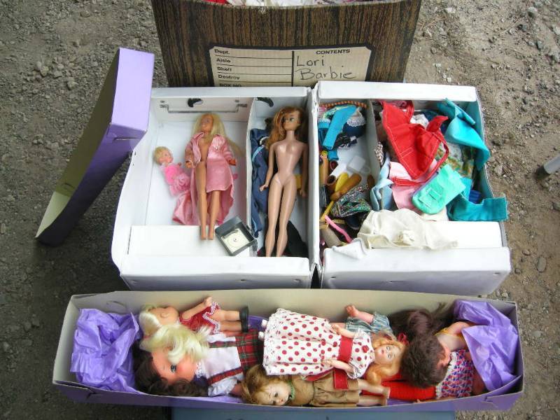 lot 106 image: Vintage Barbie and Dolls