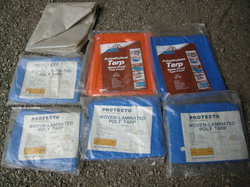 lot 122 image: New Tarps