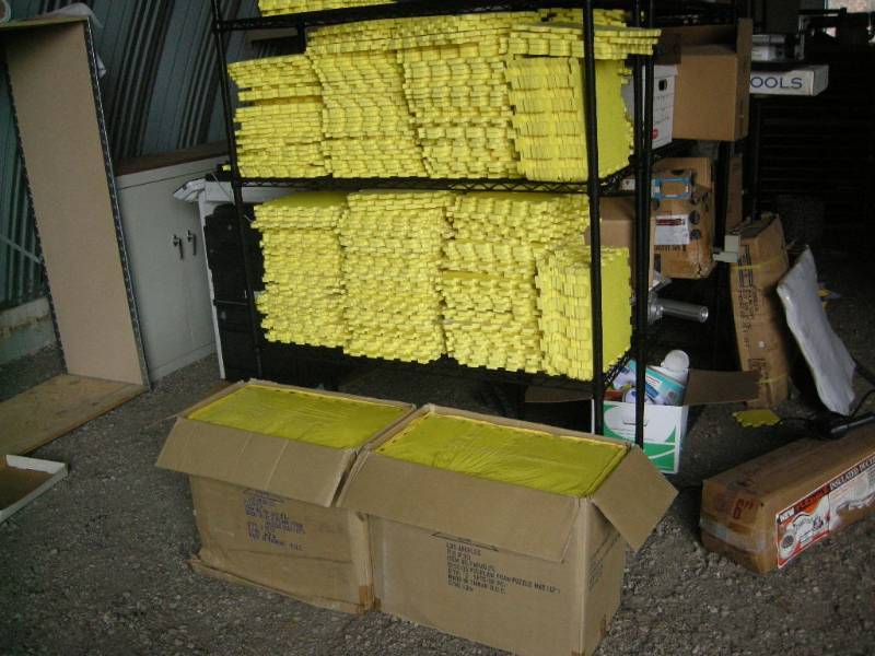 lot 133 image: Large Group Foam Puzzle Mat