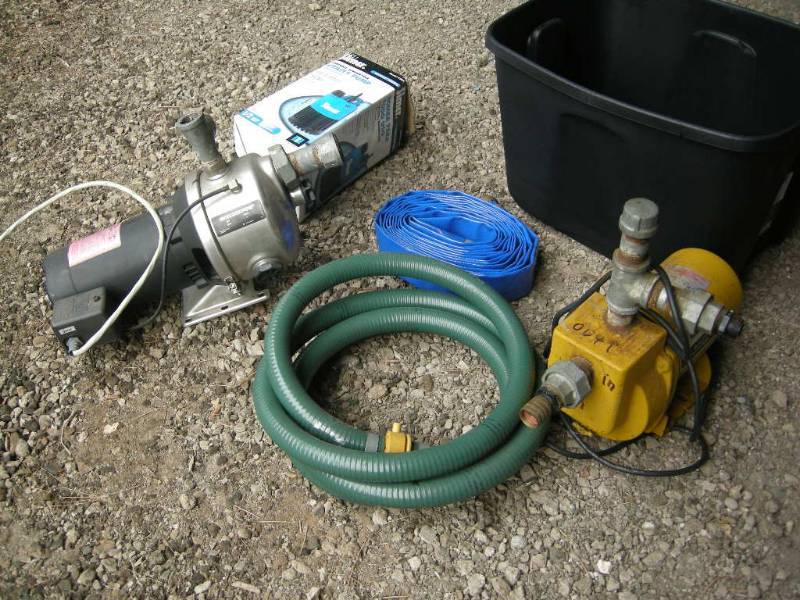 lot 139 image: Water Transfer Pumps