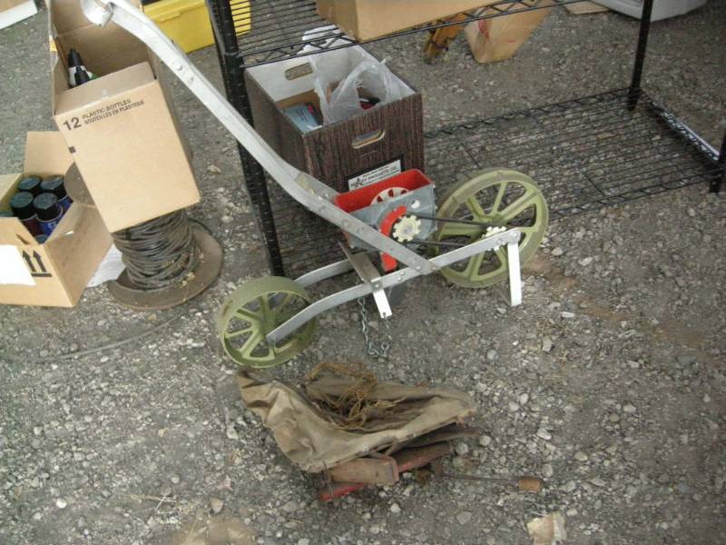 lot 165 image: Vintage Seed Spreaders