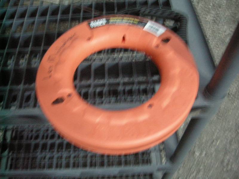 lot 196 image: Klein Tools Depth Finder Sewer Snake