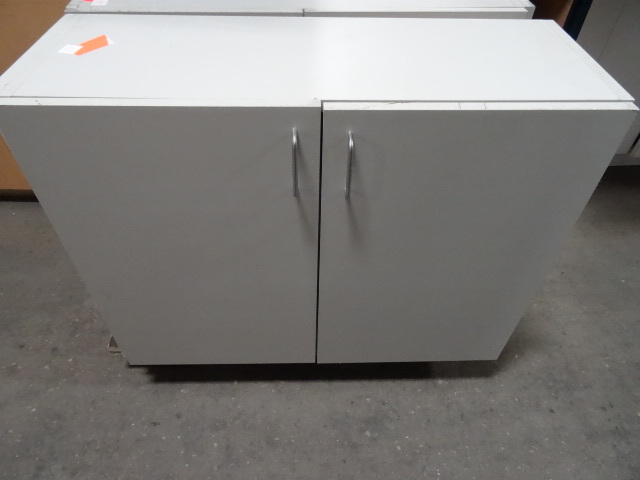 White laminate 2 door wall hanging ...