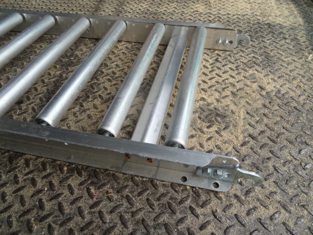 Aluminum framed roller framed conve...