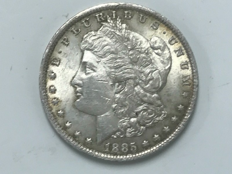 1885-O Morgan Silver Dollar ...
