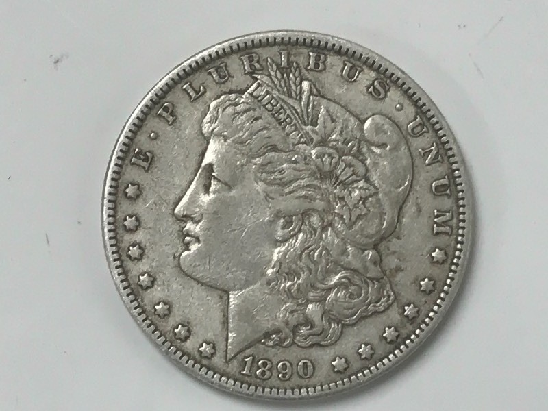 1890 Morgan Silver Dollar ...