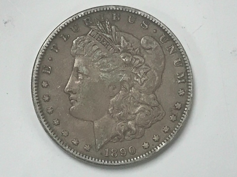 1890 Morgan Silver Dollar ...