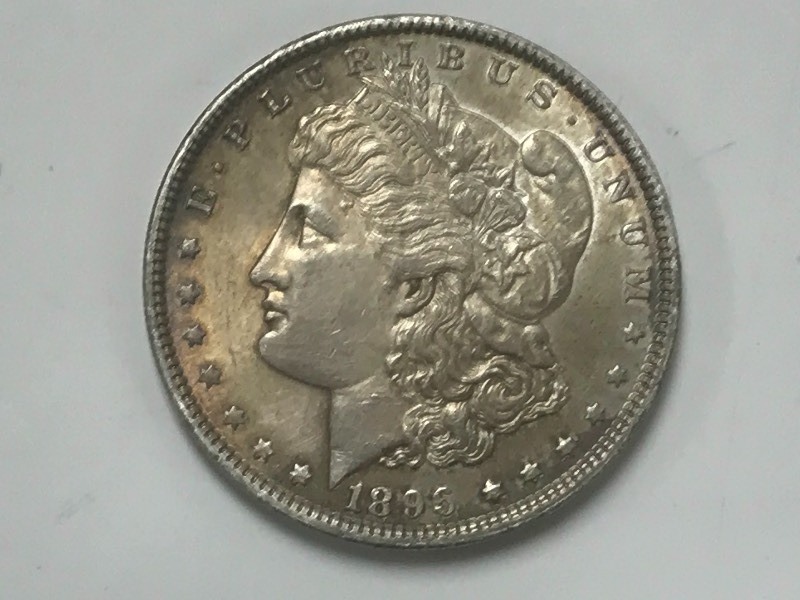 1896 Morgan Silver Dollar ...