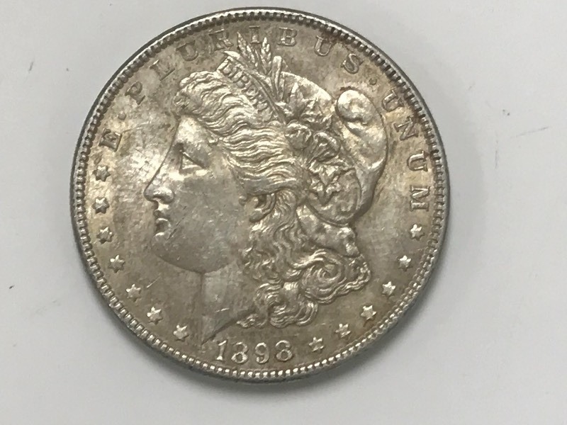 1898 Morgan Silver Dollar ...