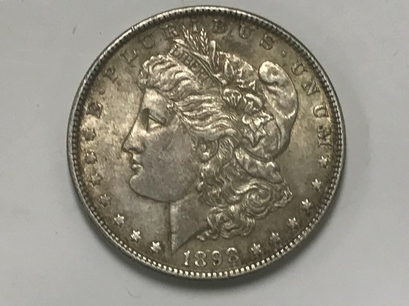 1898 Morgan Silver Dollar ...