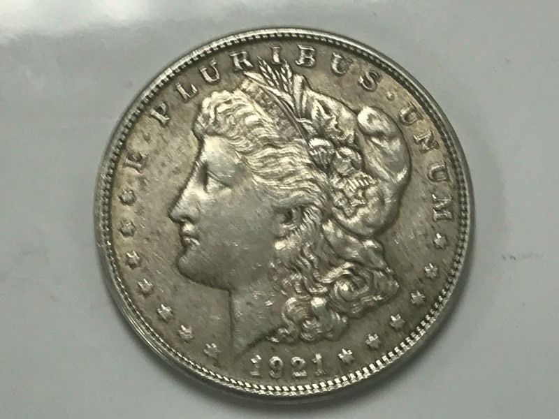 1921-S Morgan Silver Dollar ...