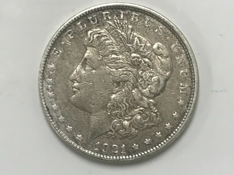 1921 Morgan Silver Dollar ...