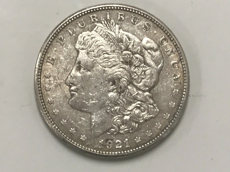 1921-S Morgan Silver Dollar ...