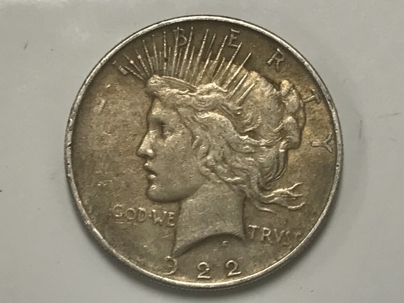 1922 Peace Silver Dollar ...