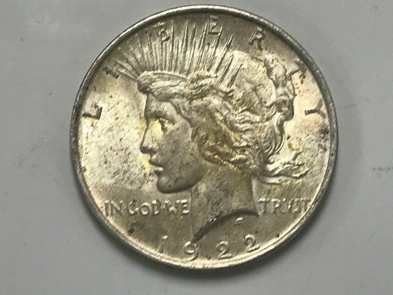 1922 Peace Silver Dollar ...