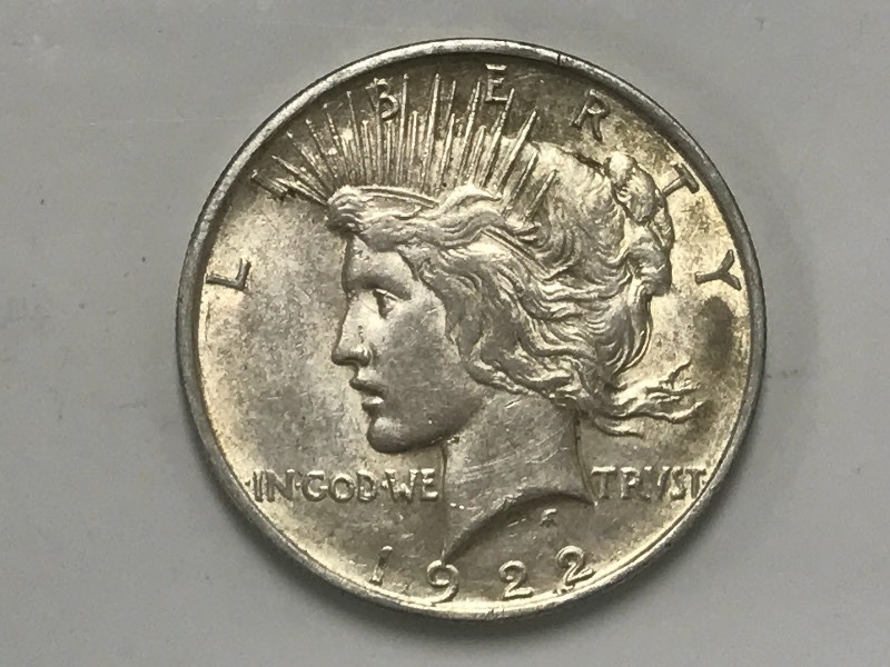 1922-D Peace Silver Dollar ...