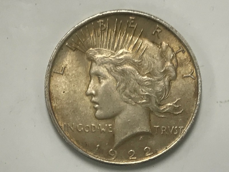 1922 Peace Silver Dollar ...
