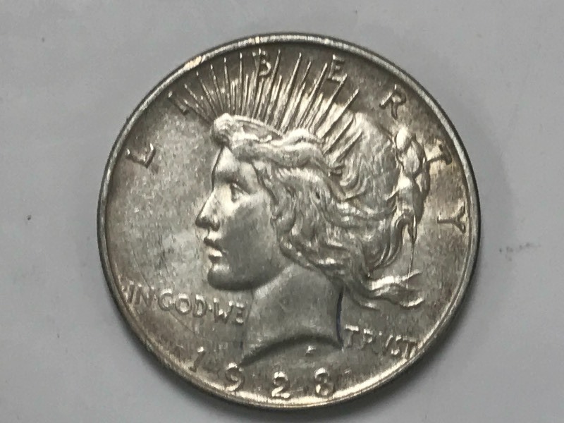 1923-D Peace Silver Dollar ...